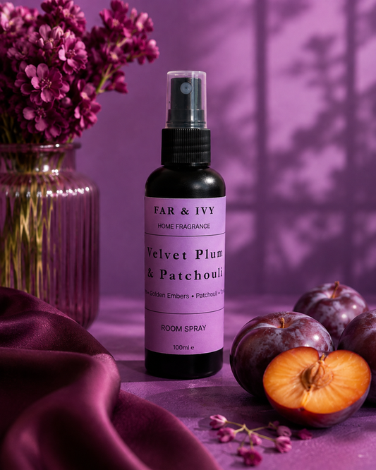 Velvet Plum & Patchouli Room & Linen Spray