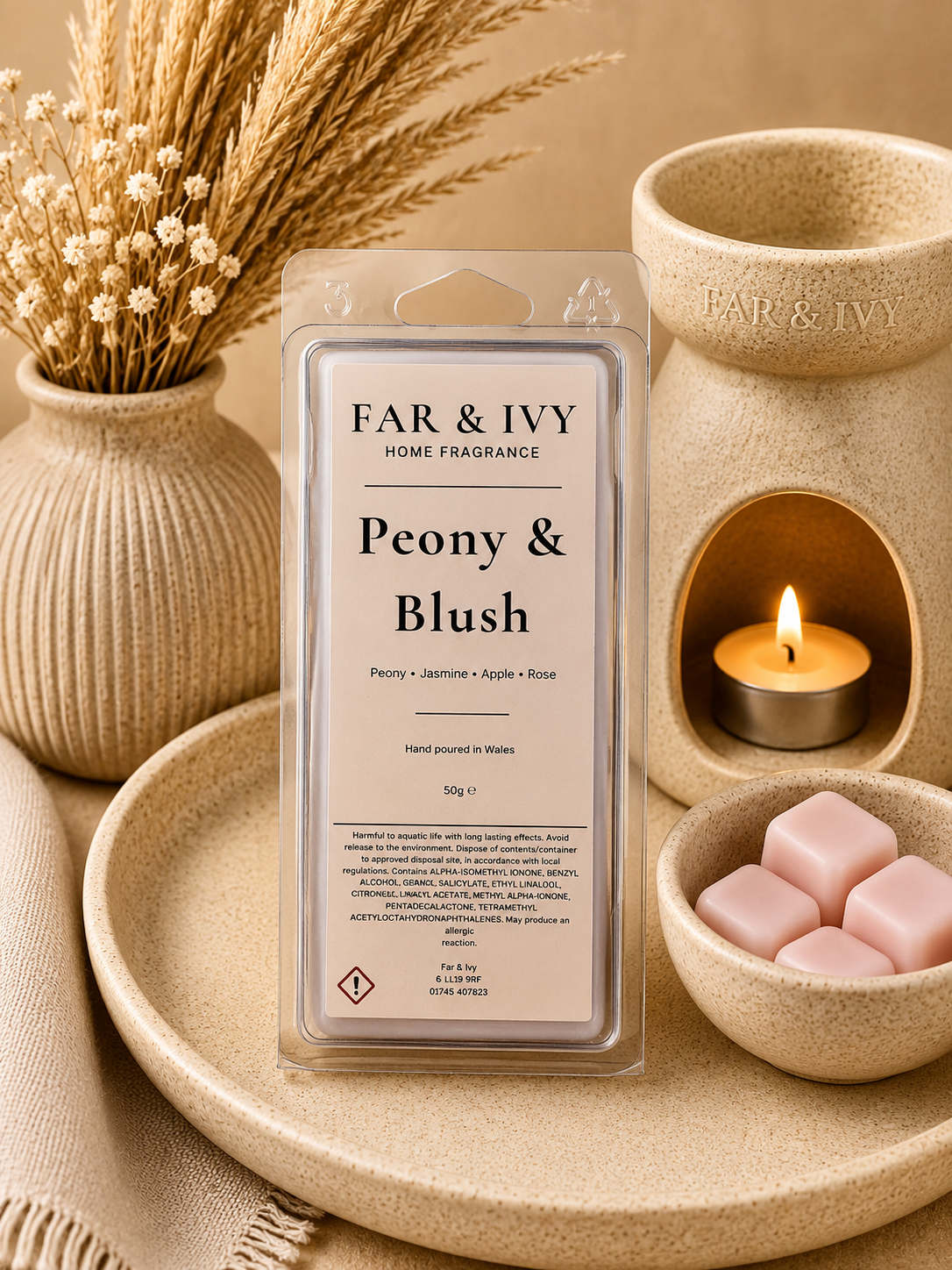 Peony & Blush Suede